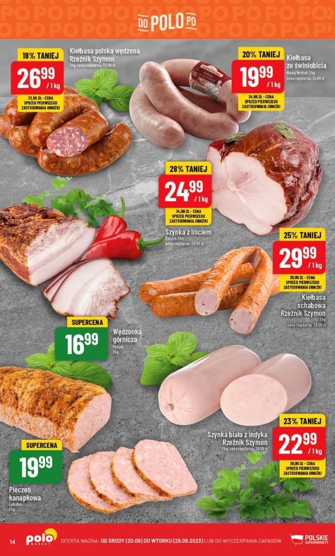 Gazetka promocyjna POLOmarket str. 14