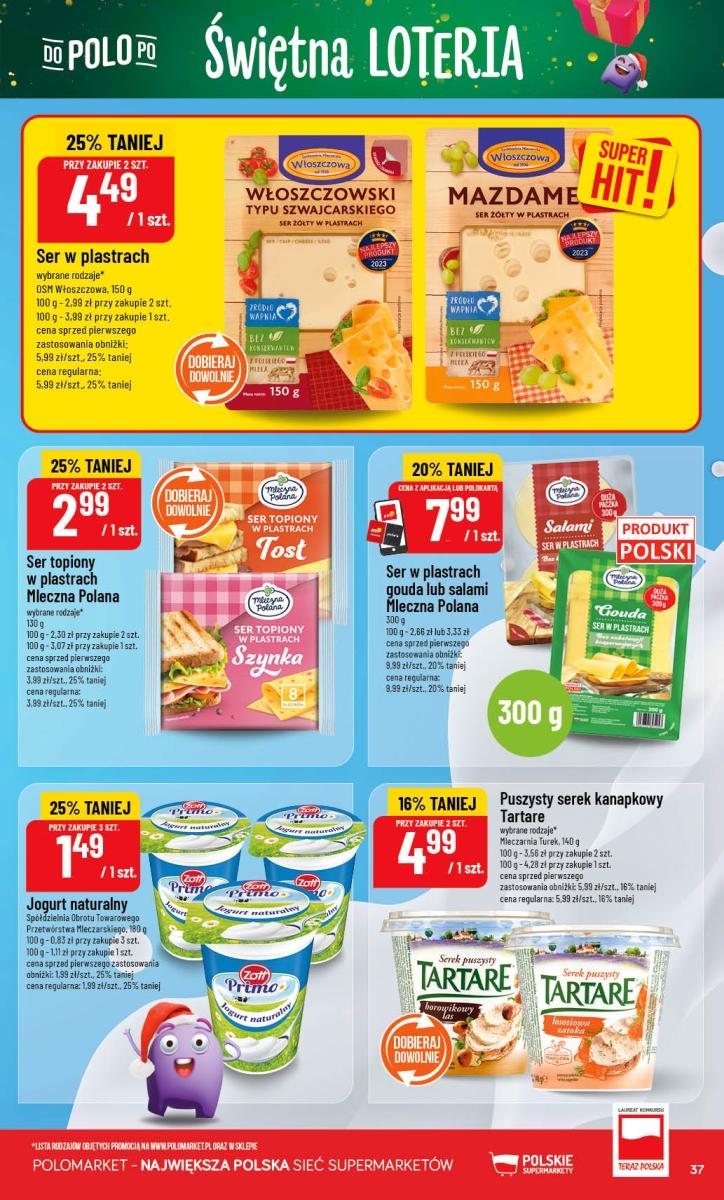 Gazetka promocyjna POLOmarket str. 37