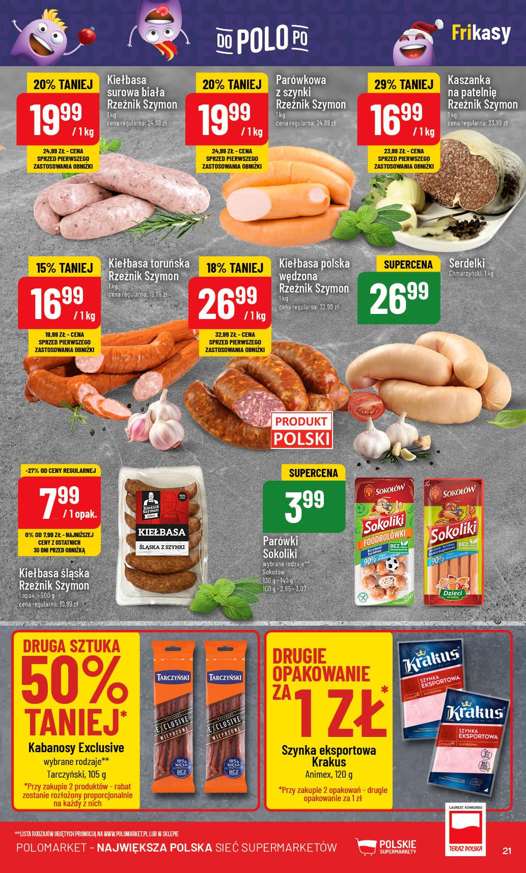 Gazetka promocyjna POLOmarket str. 21