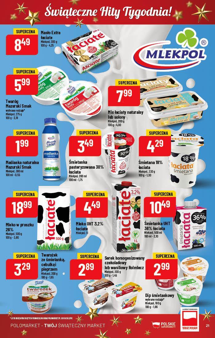 Gazetka promocyjna POLOmarket str. 21