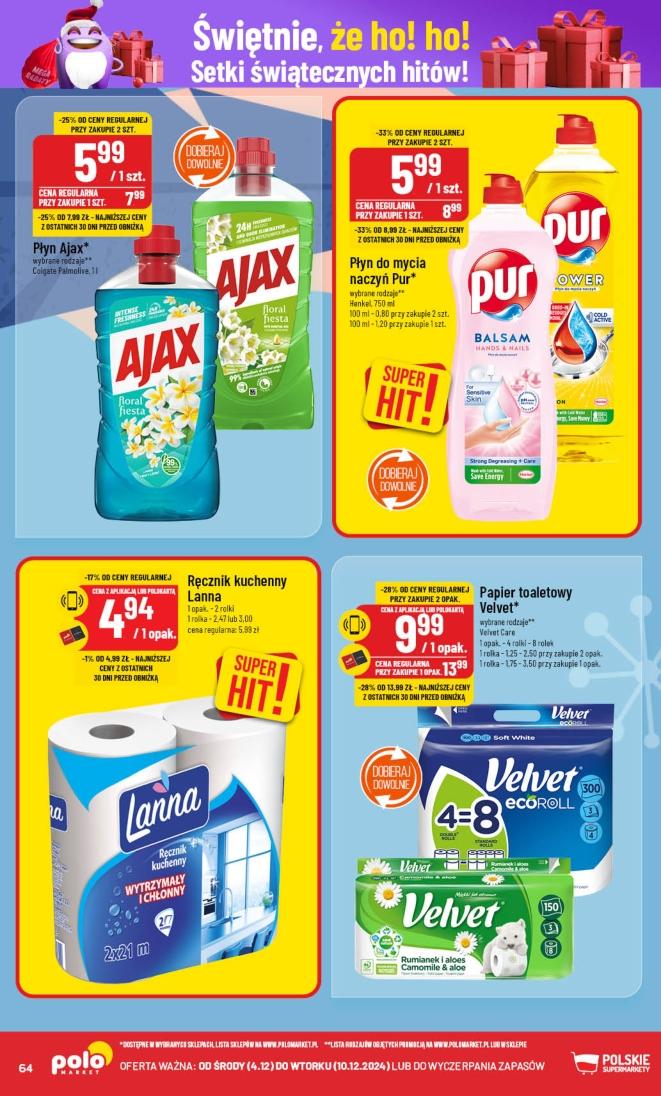 Gazetka promocyjna POLOmarket str. 64
