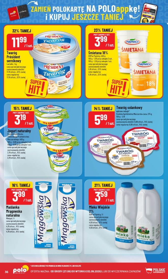 Gazetka promocyjna POLOmarket str. 36
