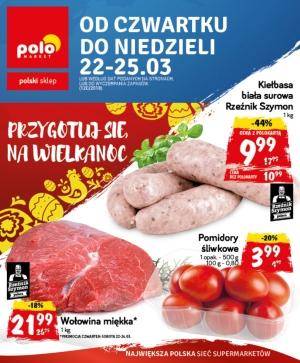 Polomarket niebieska gazetka