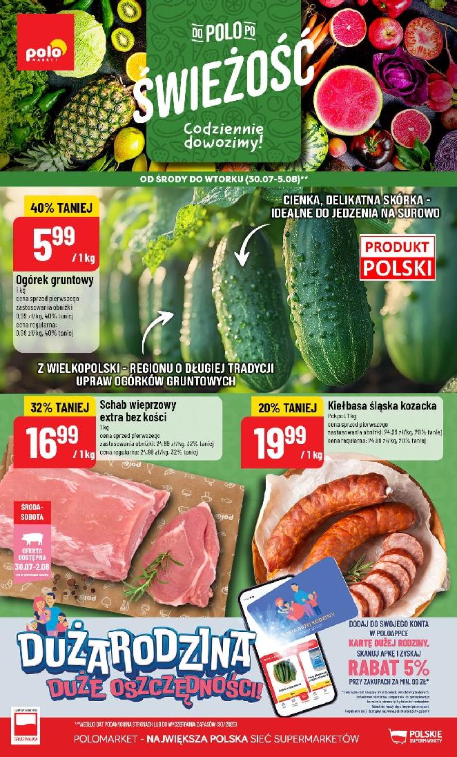 Gazetka promocyjna POLOmarket str. 1