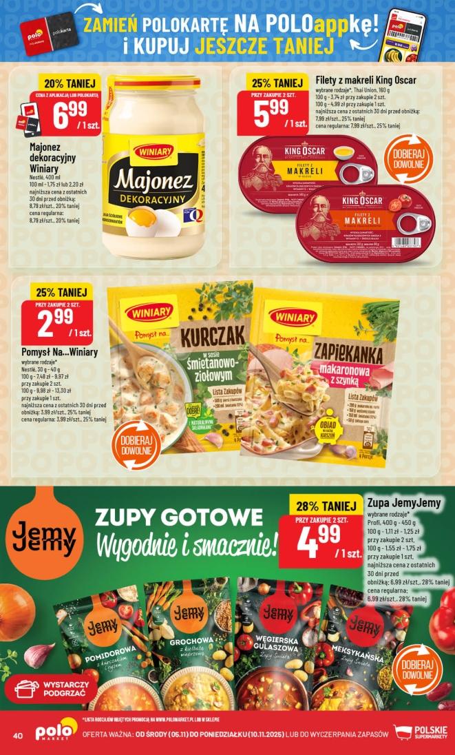 Gazetka promocyjna POLOmarket str. 40
