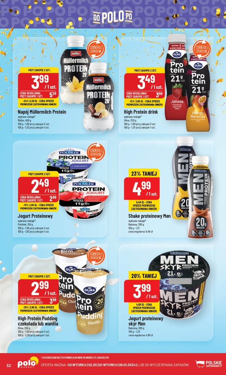 Gazetka promocyjna POLOmarket str. 32