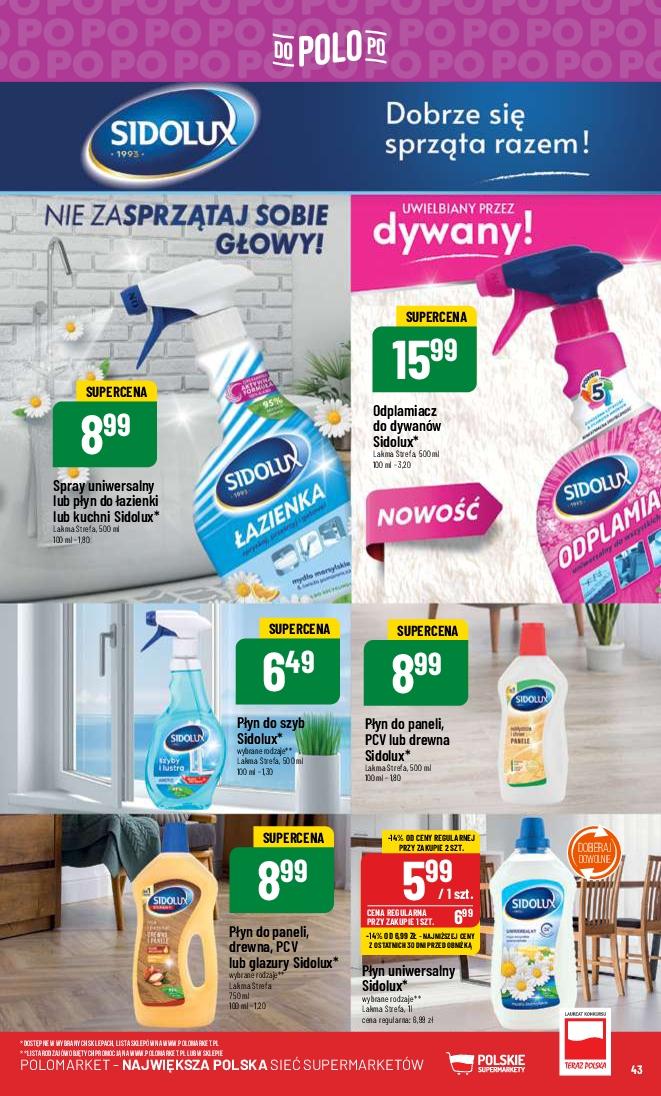 Gazetka promocyjna POLOmarket str. 43