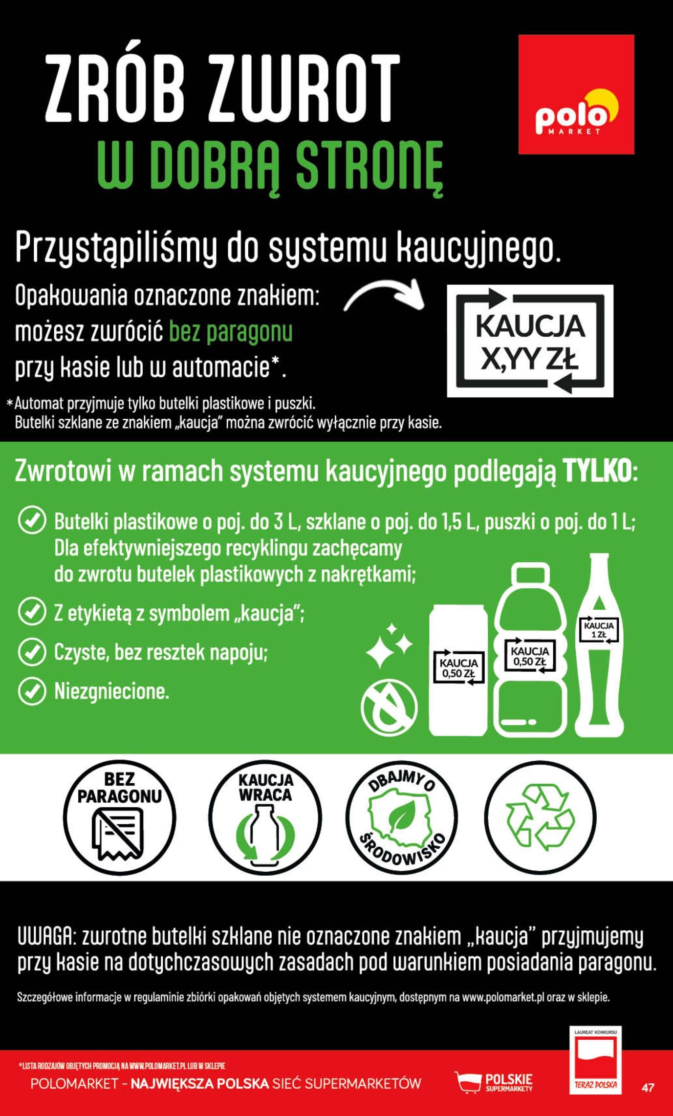 Gazetka promocyjna POLOmarket str. 47