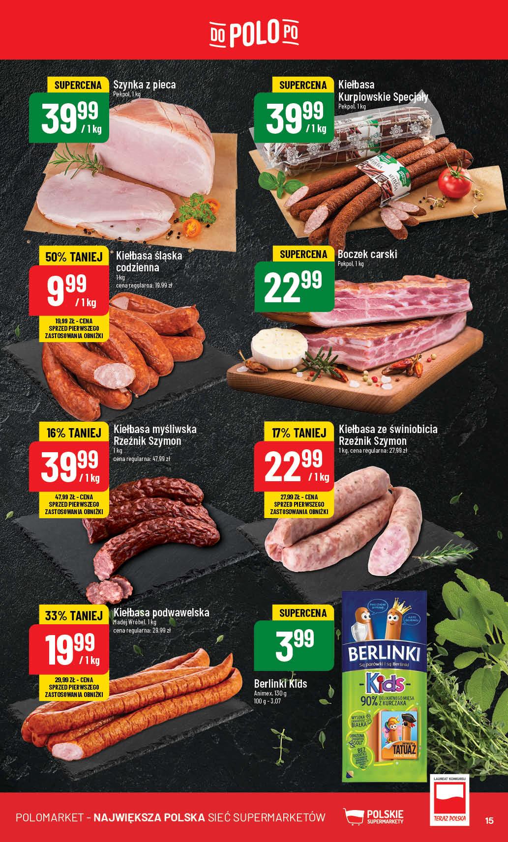 Gazetka promocyjna POLOmarket str. 15