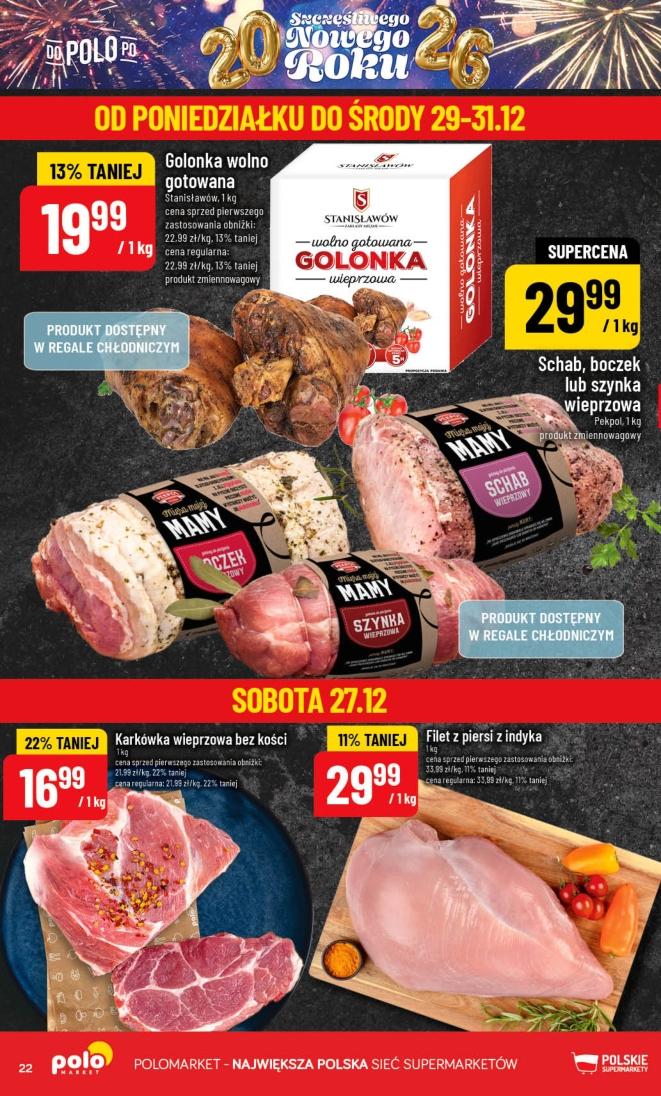 Gazetka promocyjna POLOmarket str. 22