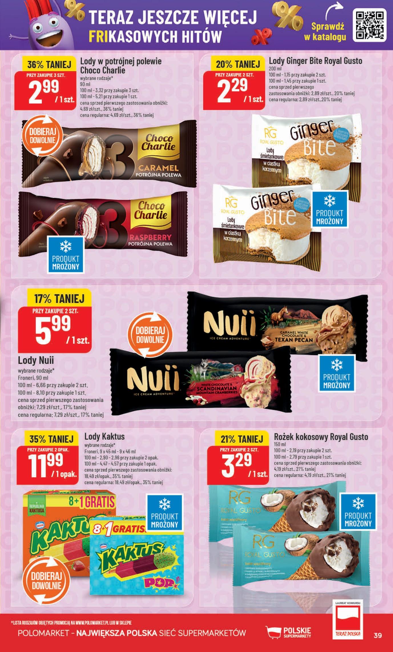 Gazetka promocyjna POLOmarket str. 39