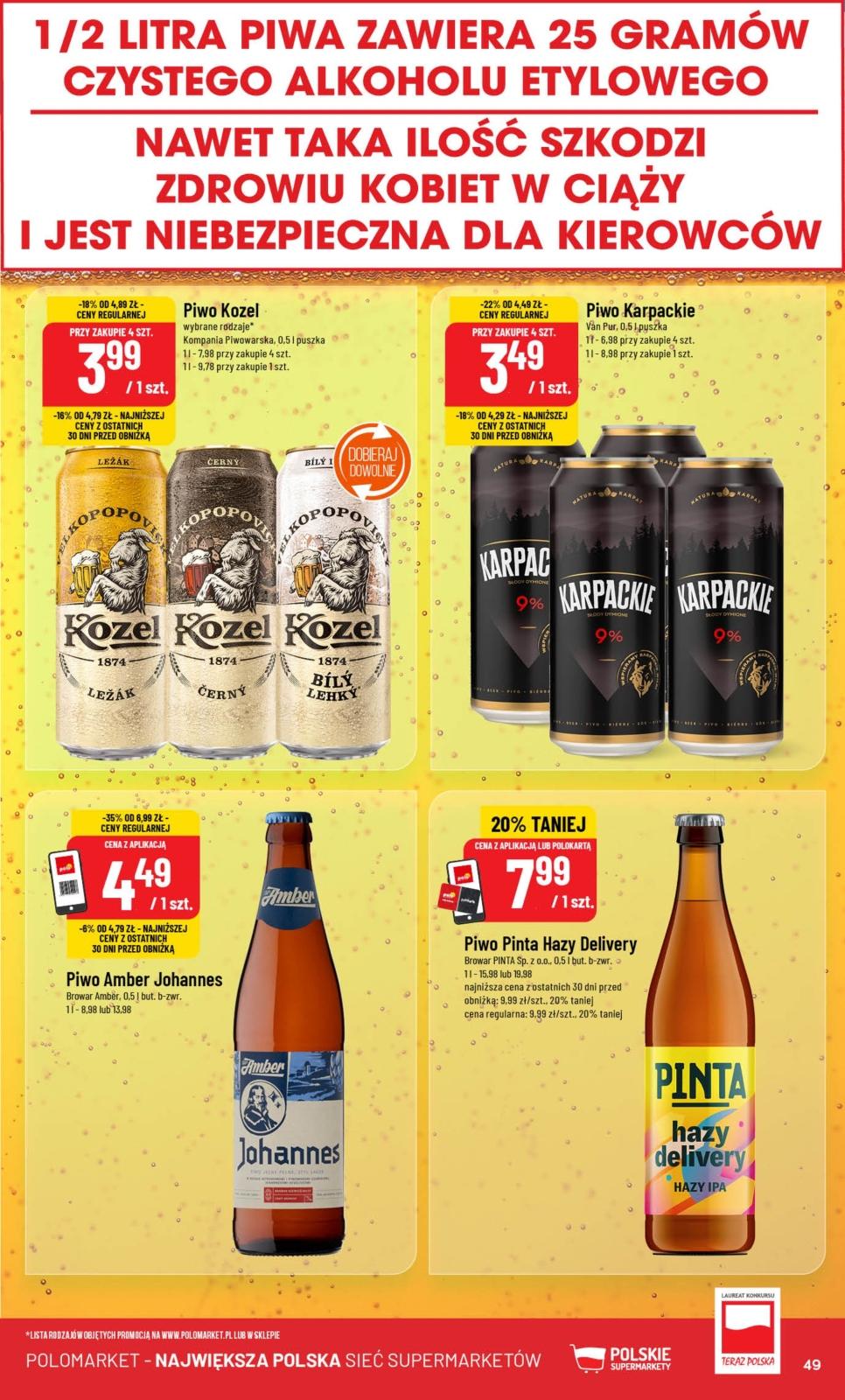 Gazetka promocyjna POLOmarket str. 49