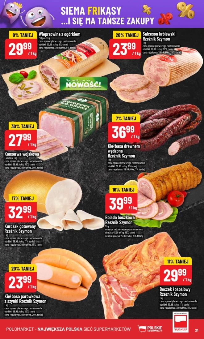 Gazetka promocyjna POLOmarket str. 21