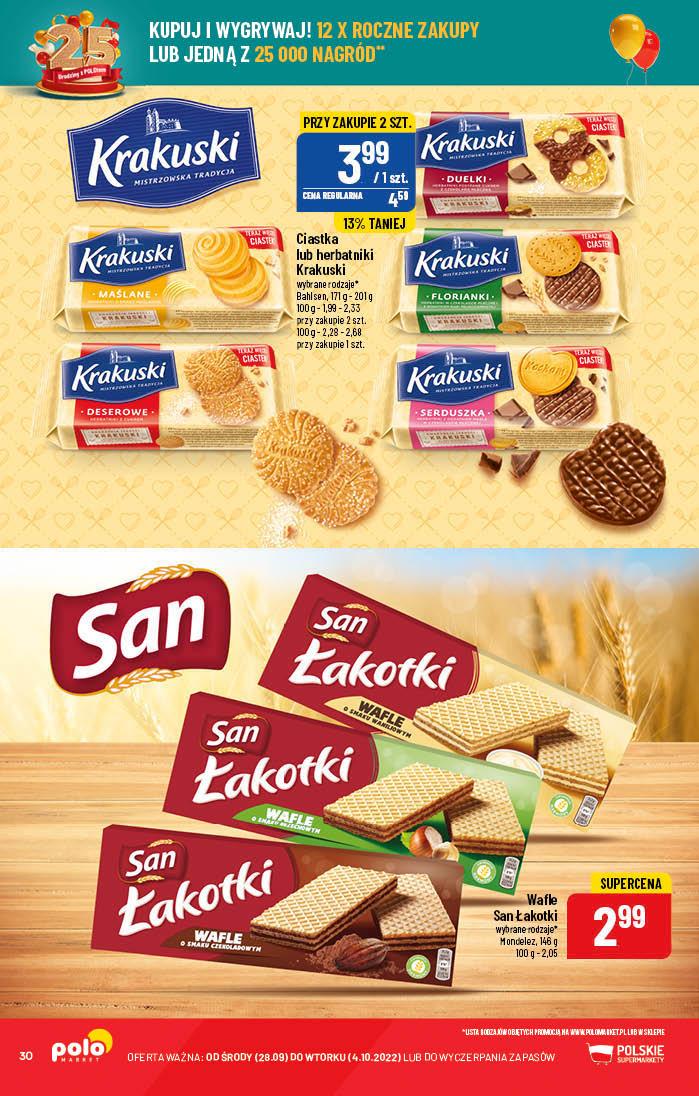 Gazetka promocyjna POLOmarket str. 30