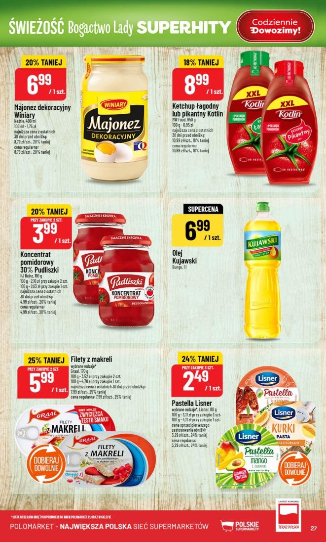 Gazetka promocyjna POLOmarket str. 27