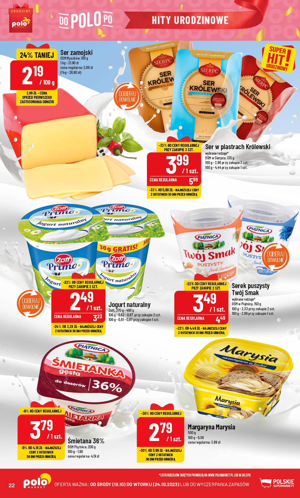 Gazetka promocyjna POLOmarket str. 22