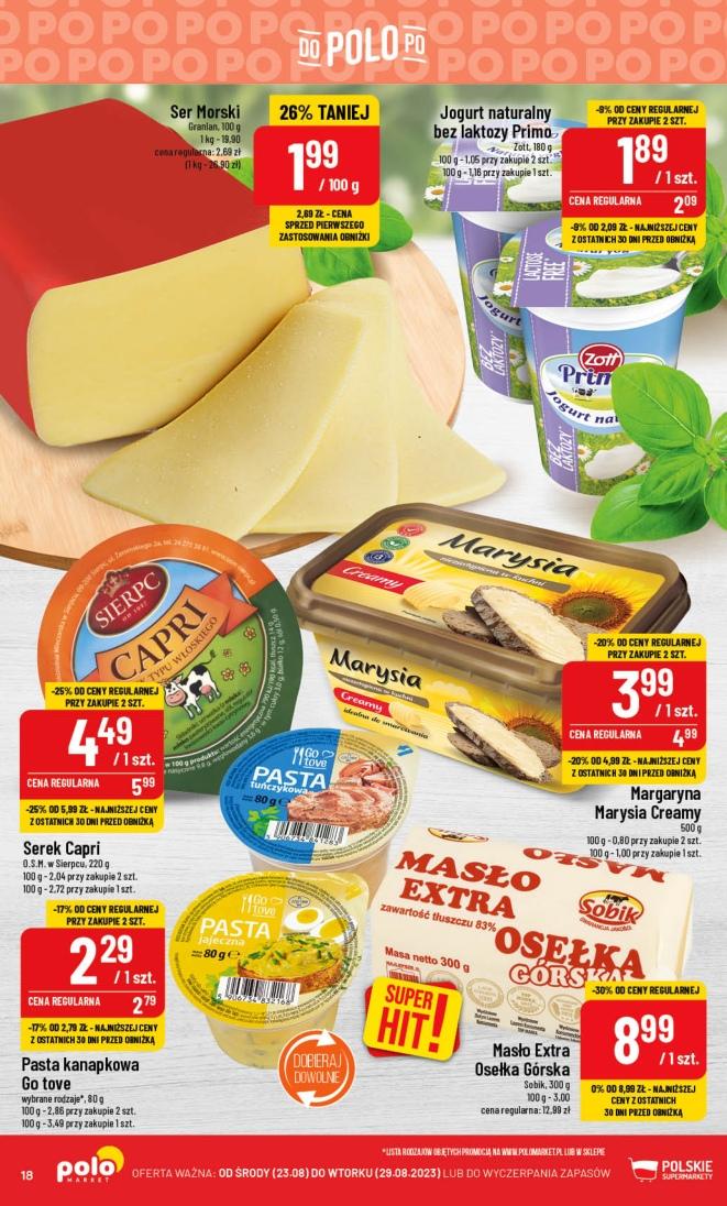 Gazetka promocyjna POLOmarket str. 18