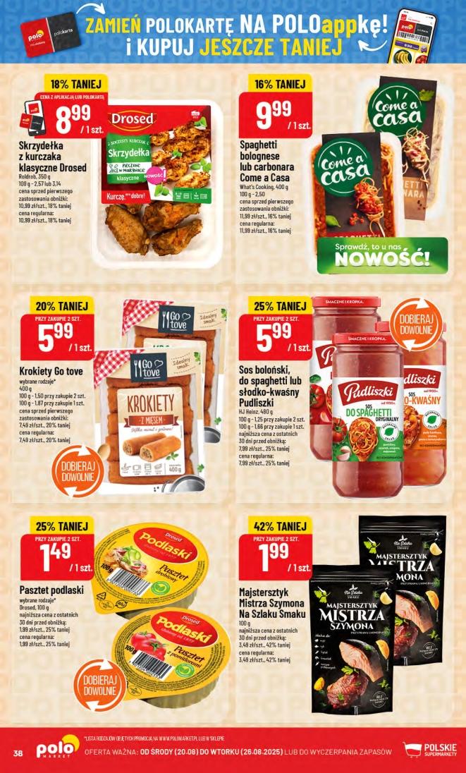 Gazetka promocyjna POLOmarket str. 38