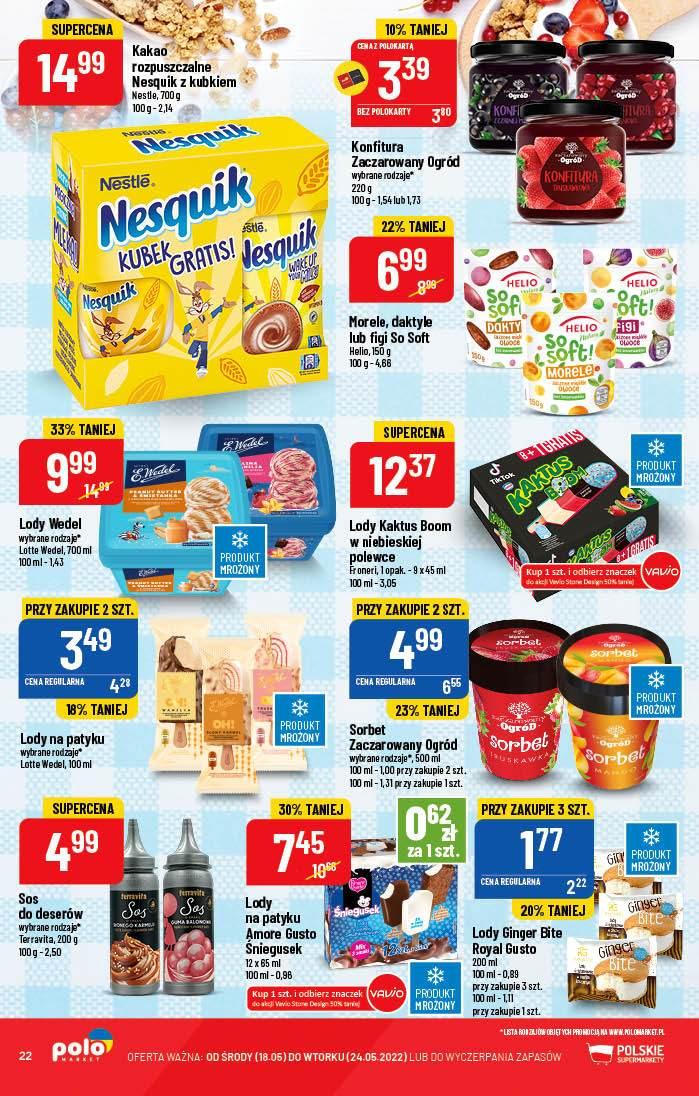 Gazetka promocyjna POLOmarket str. 22