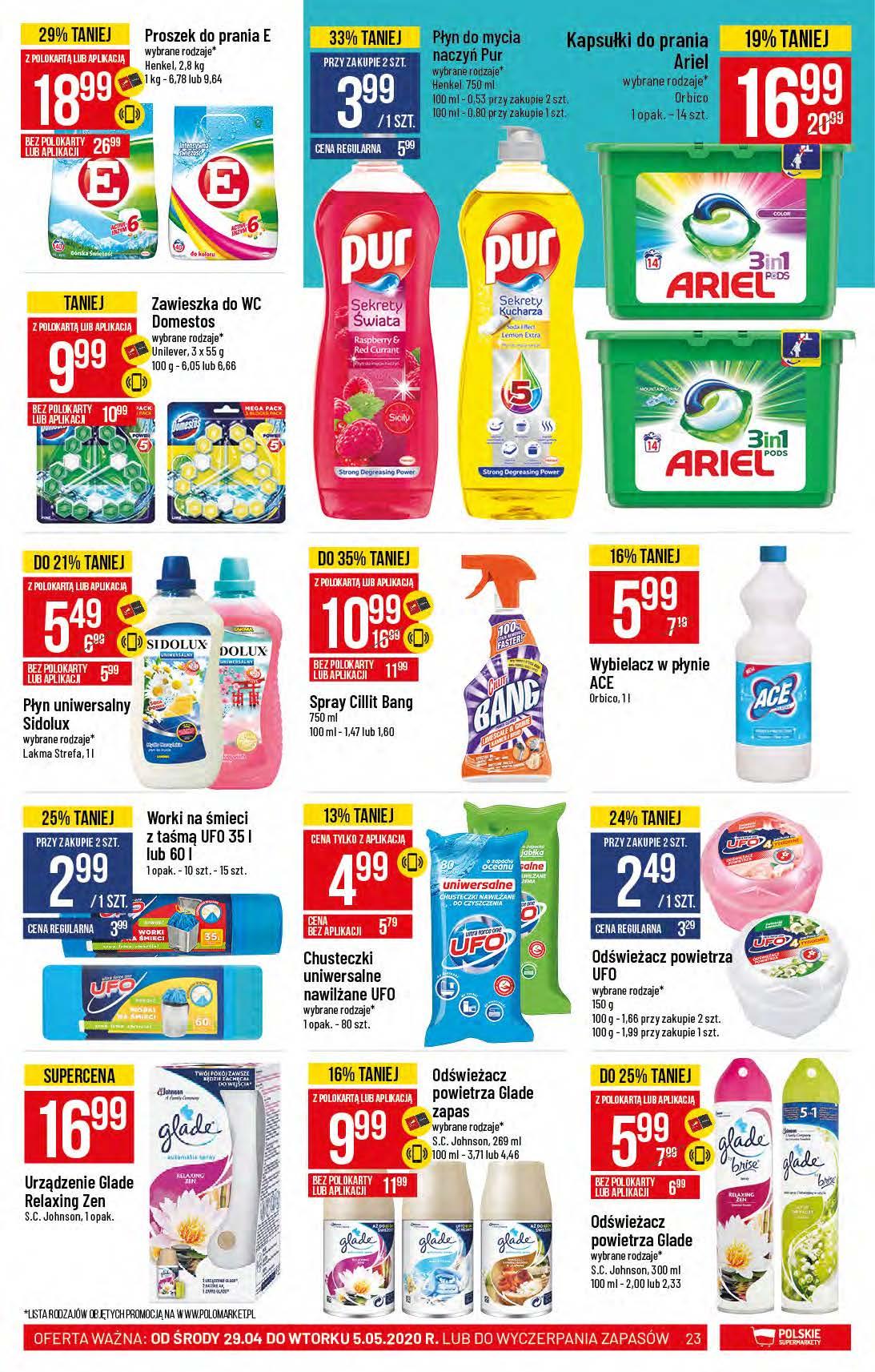 Gazetka promocyjna POLOmarket str. 23