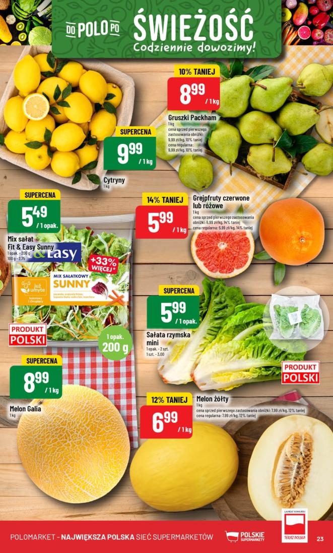 Gazetka promocyjna POLOmarket str. 23