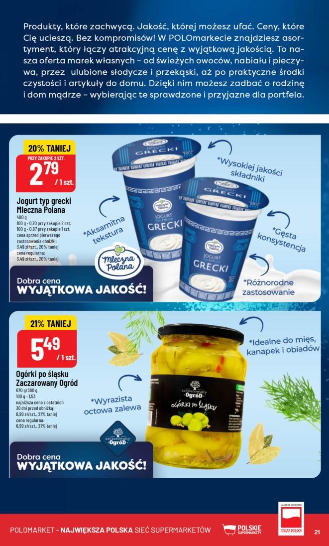 Gazetka promocyjna POLOmarket str. 21