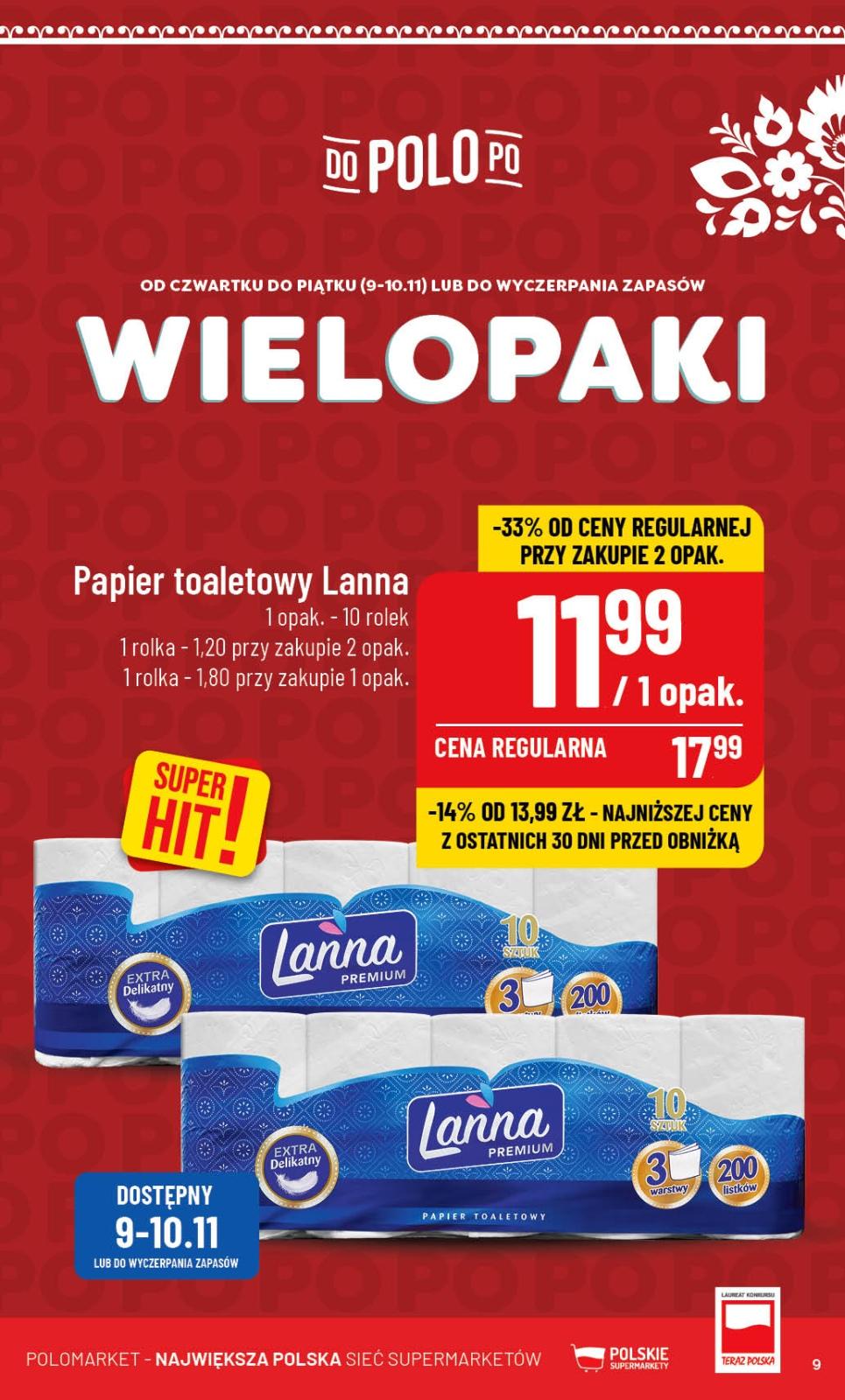 Gazetka promocyjna POLOmarket str. 9