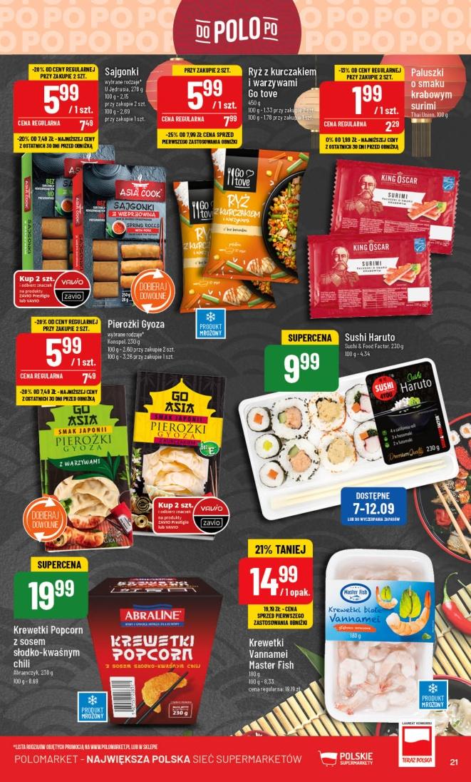 Gazetka promocyjna POLOmarket str. 21