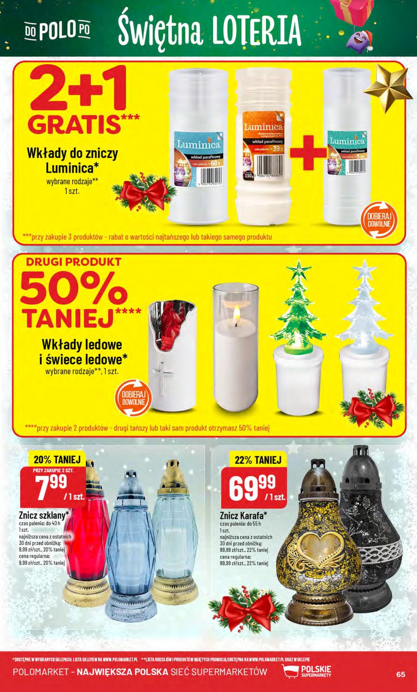 Gazetka promocyjna POLOmarket str. 65