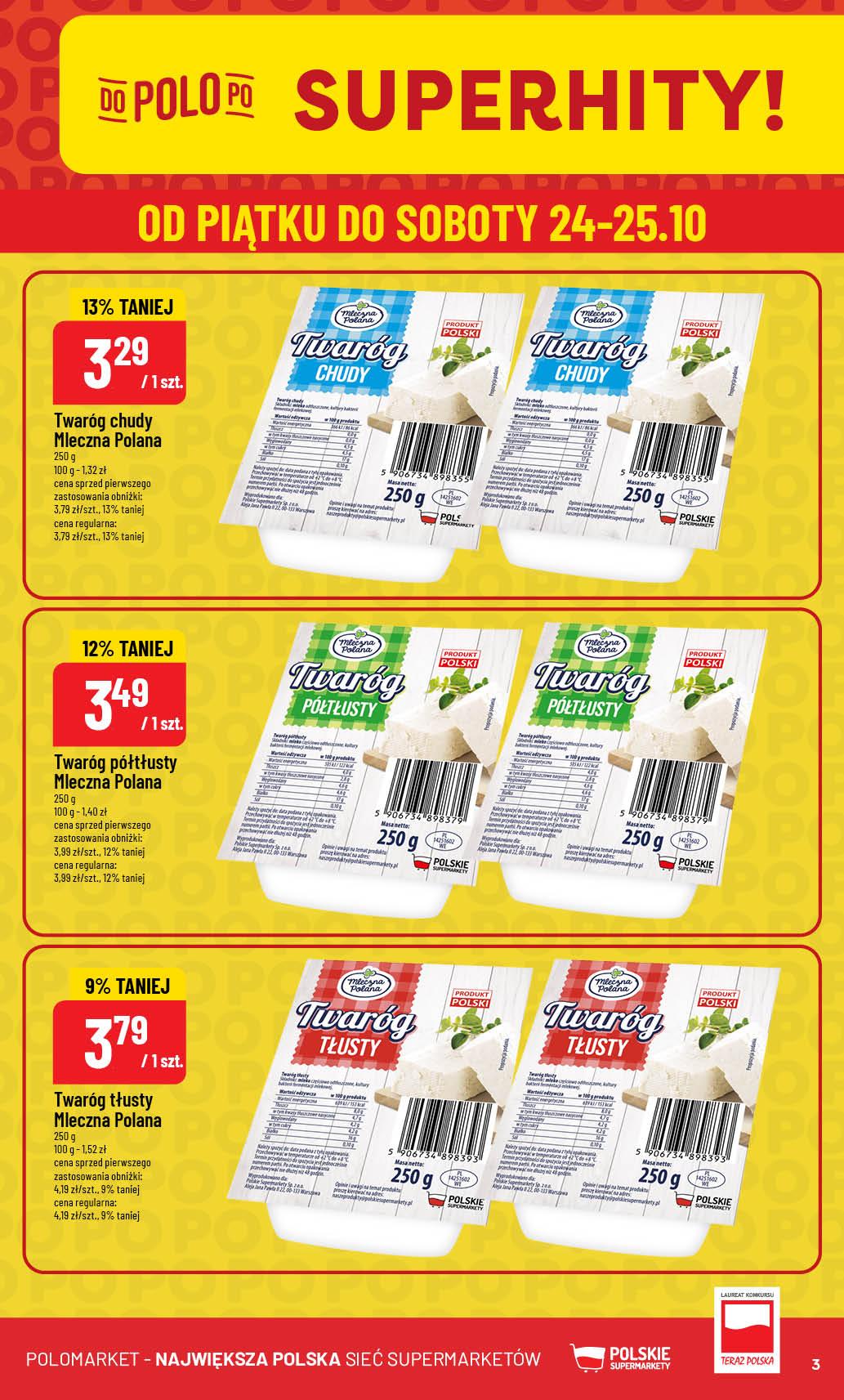 Gazetka promocyjna POLOmarket str. 3