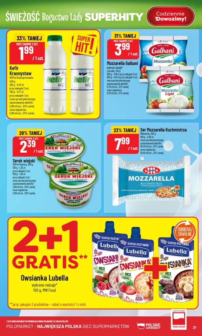 Gazetka promocyjna POLOmarket str. 21