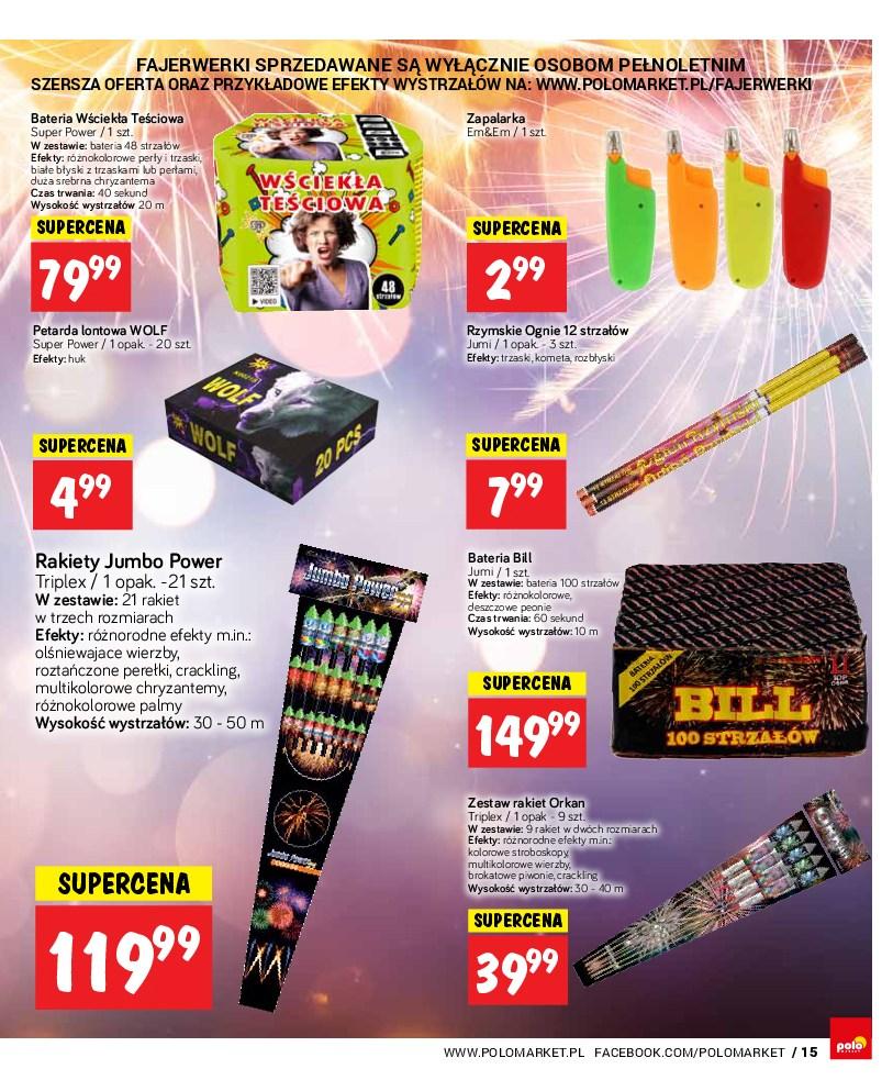 Gazetka promocyjna POLOmarket str. 15