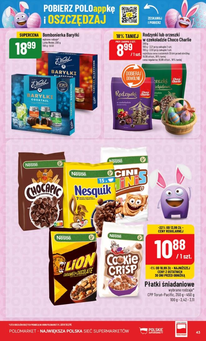 Gazetka promocyjna POLOmarket str. 43