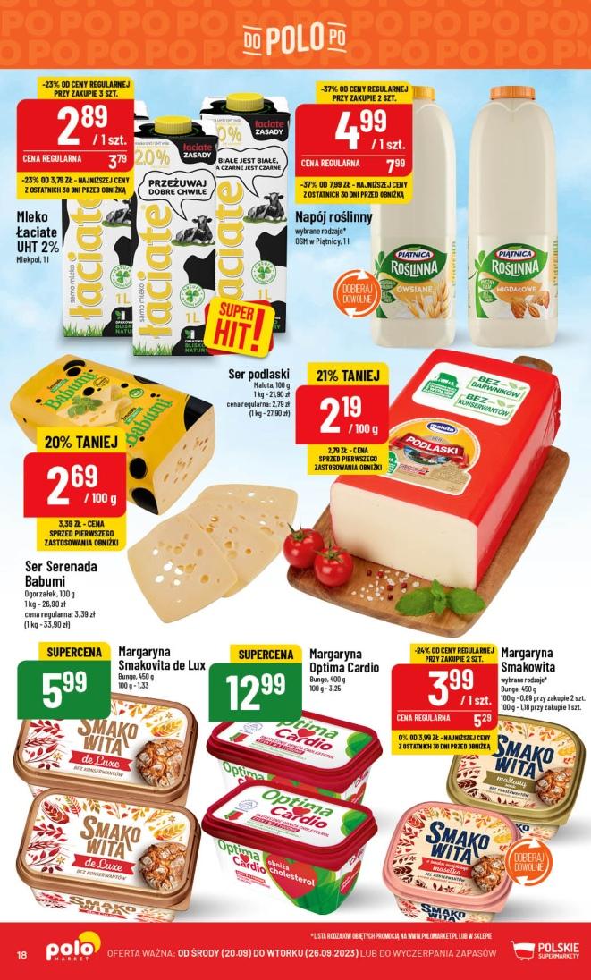 Gazetka promocyjna POLOmarket str. 18