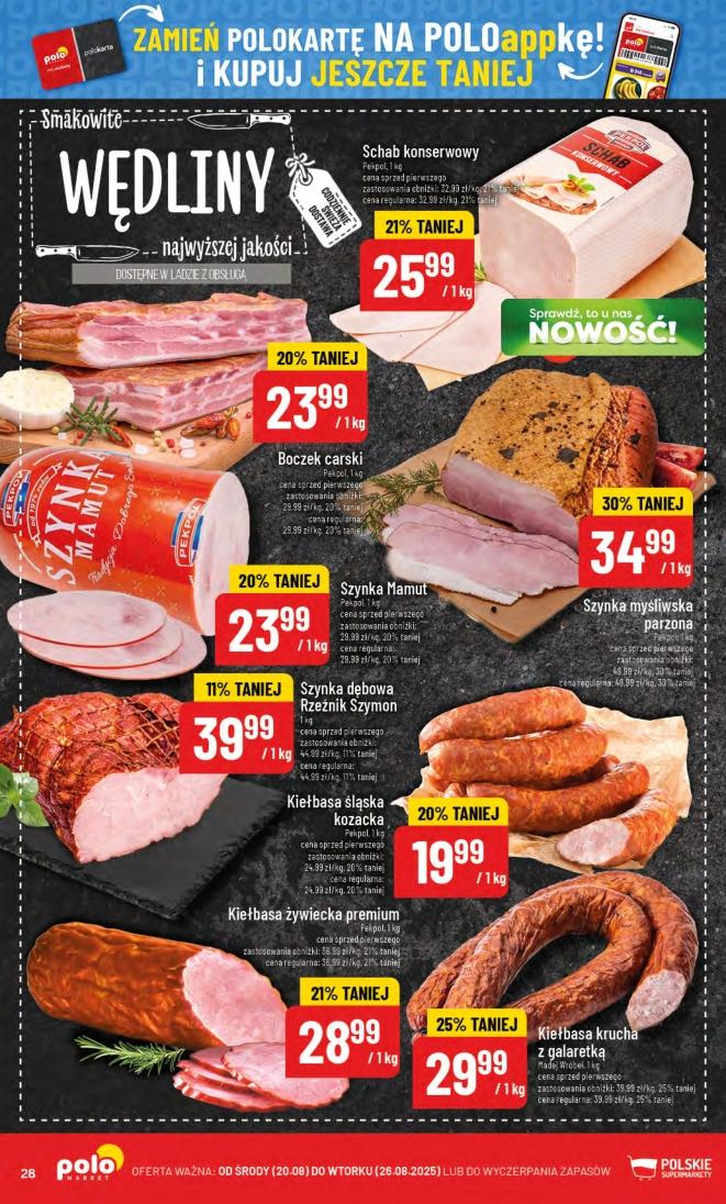 Gazetka promocyjna POLOmarket str. 28