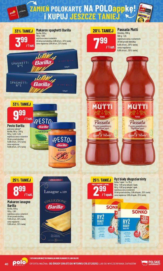 Gazetka promocyjna POLOmarket str. 40