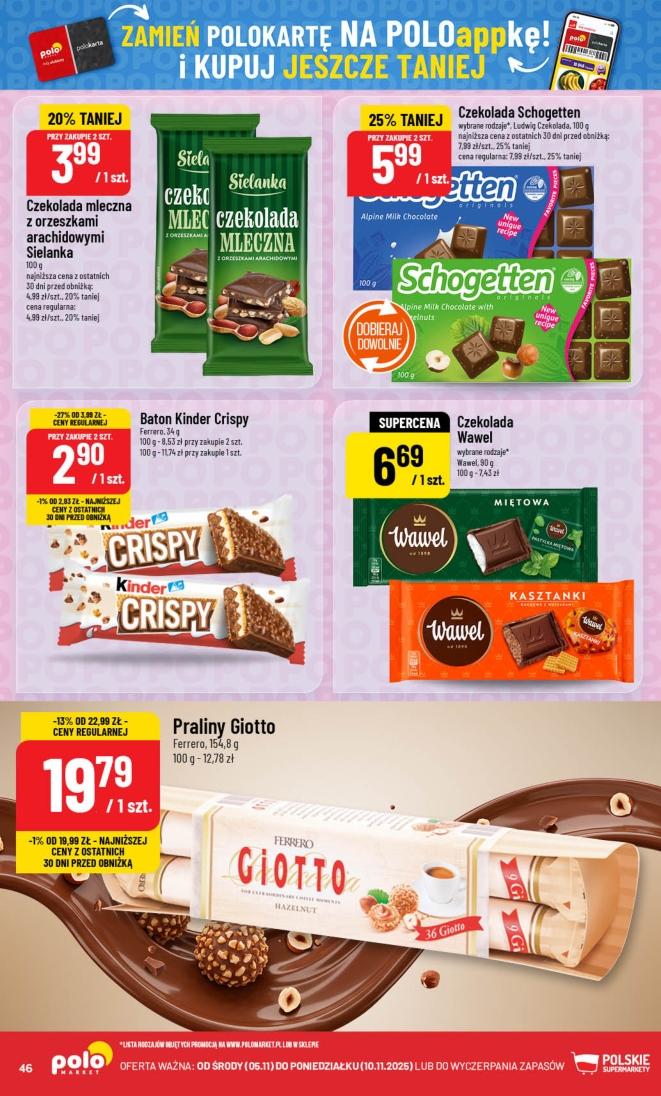 Gazetka promocyjna POLOmarket str. 46