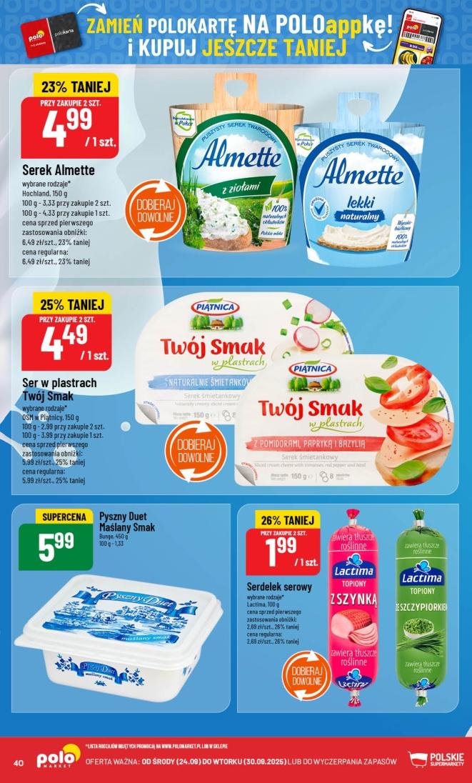 Gazetka promocyjna POLOmarket str. 40
