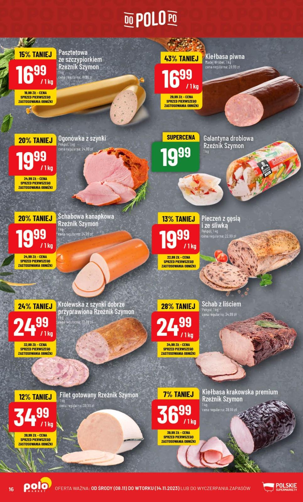 Gazetka promocyjna POLOmarket str. 16