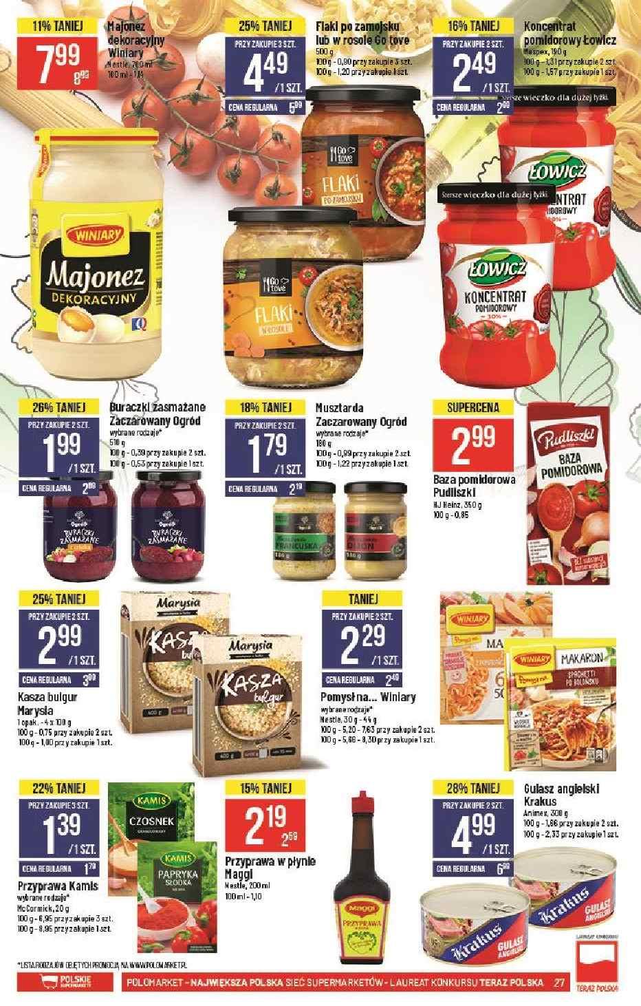 Gazetka promocyjna POLOmarket str. 27