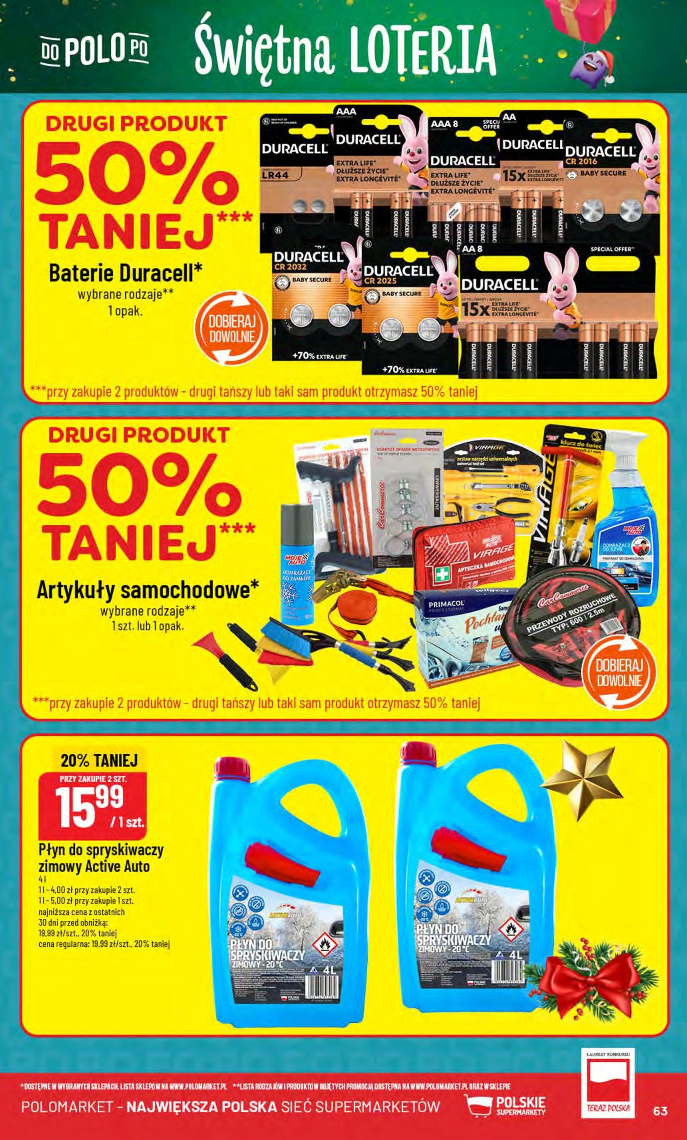Gazetka promocyjna POLOmarket str. 63