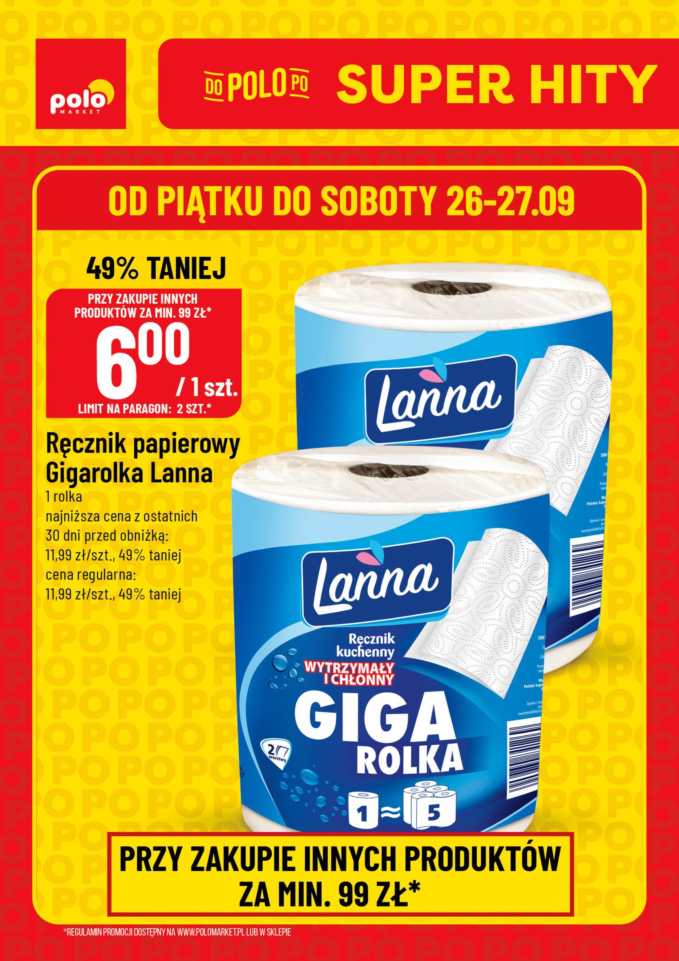 Gazetka promocyjna POLOmarket str. 1