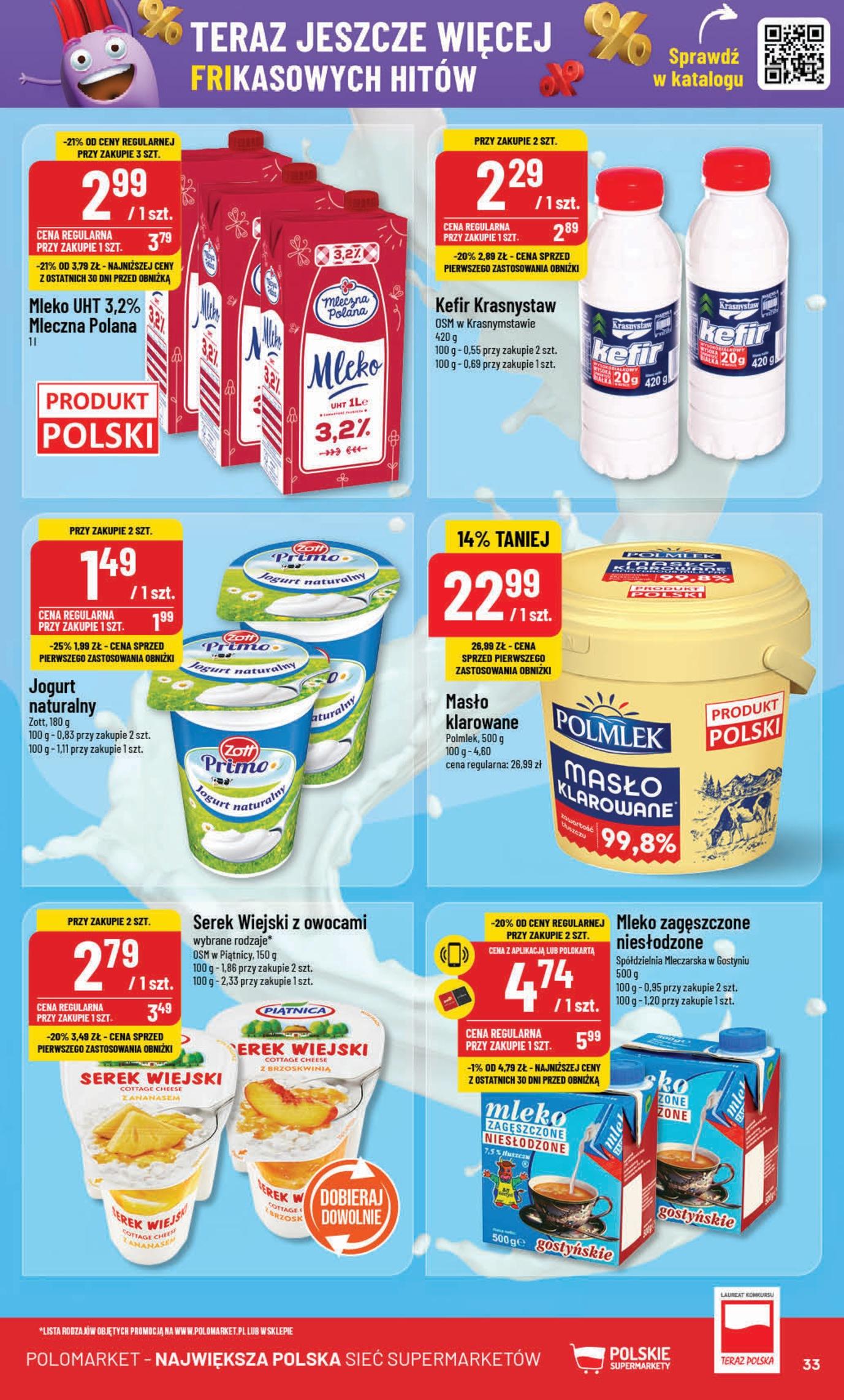 Gazetka promocyjna POLOmarket str. 33