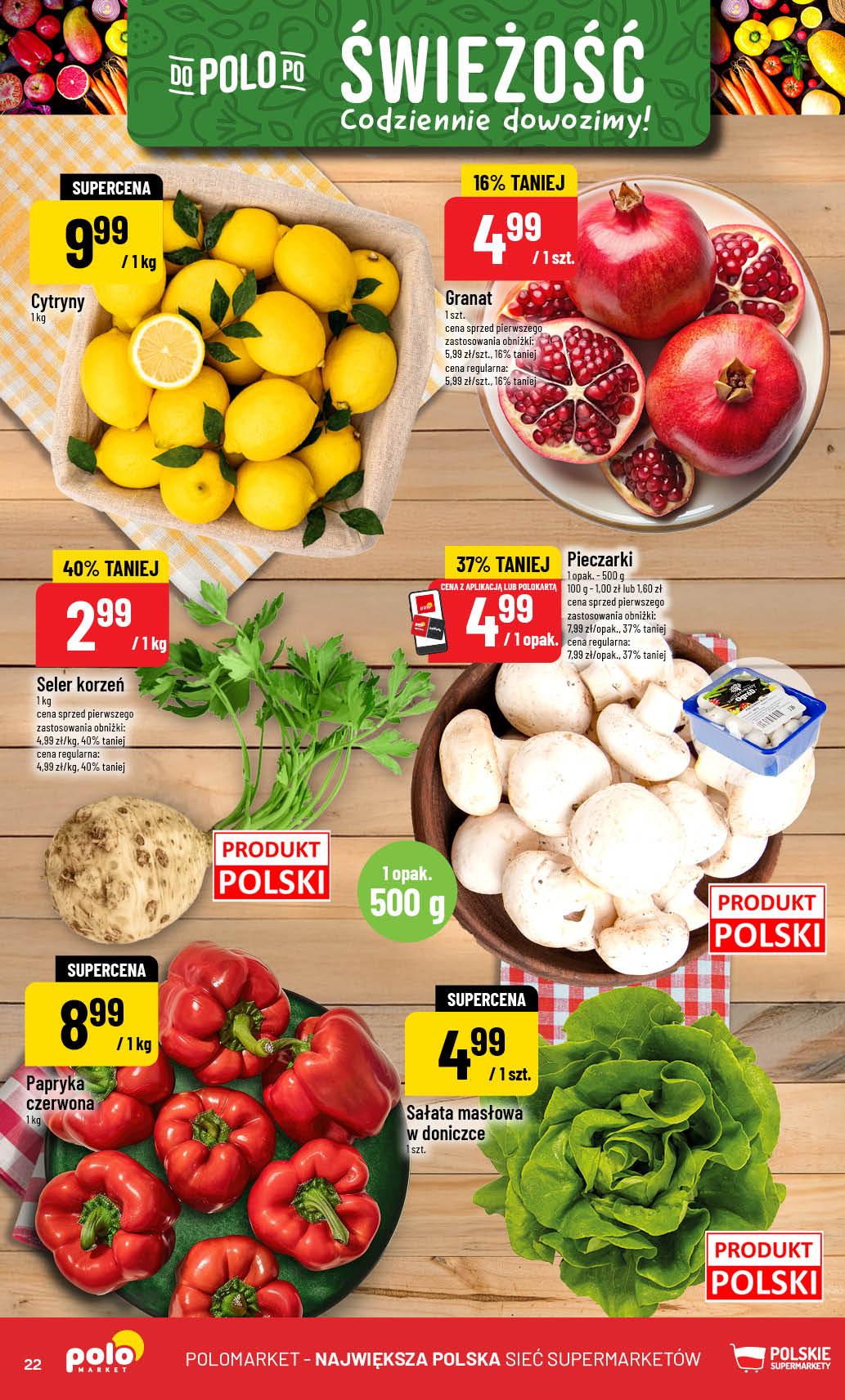 Gazetka promocyjna POLOmarket str. 22