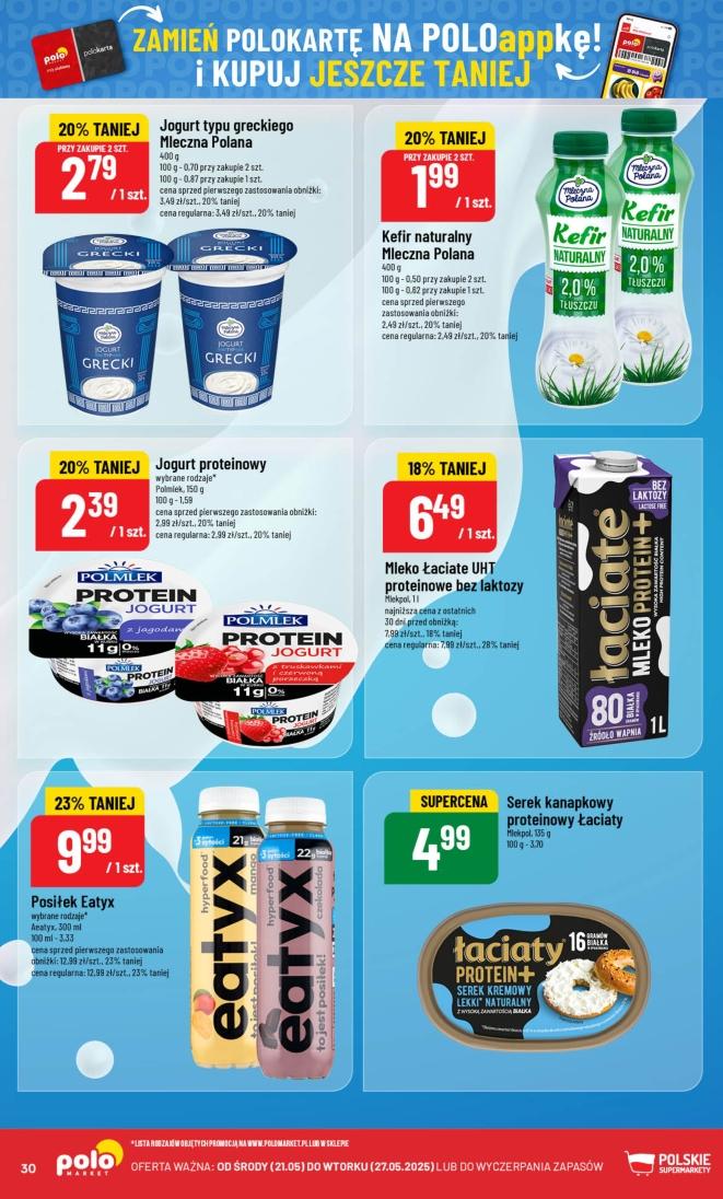 Gazetka promocyjna POLOmarket str. 30