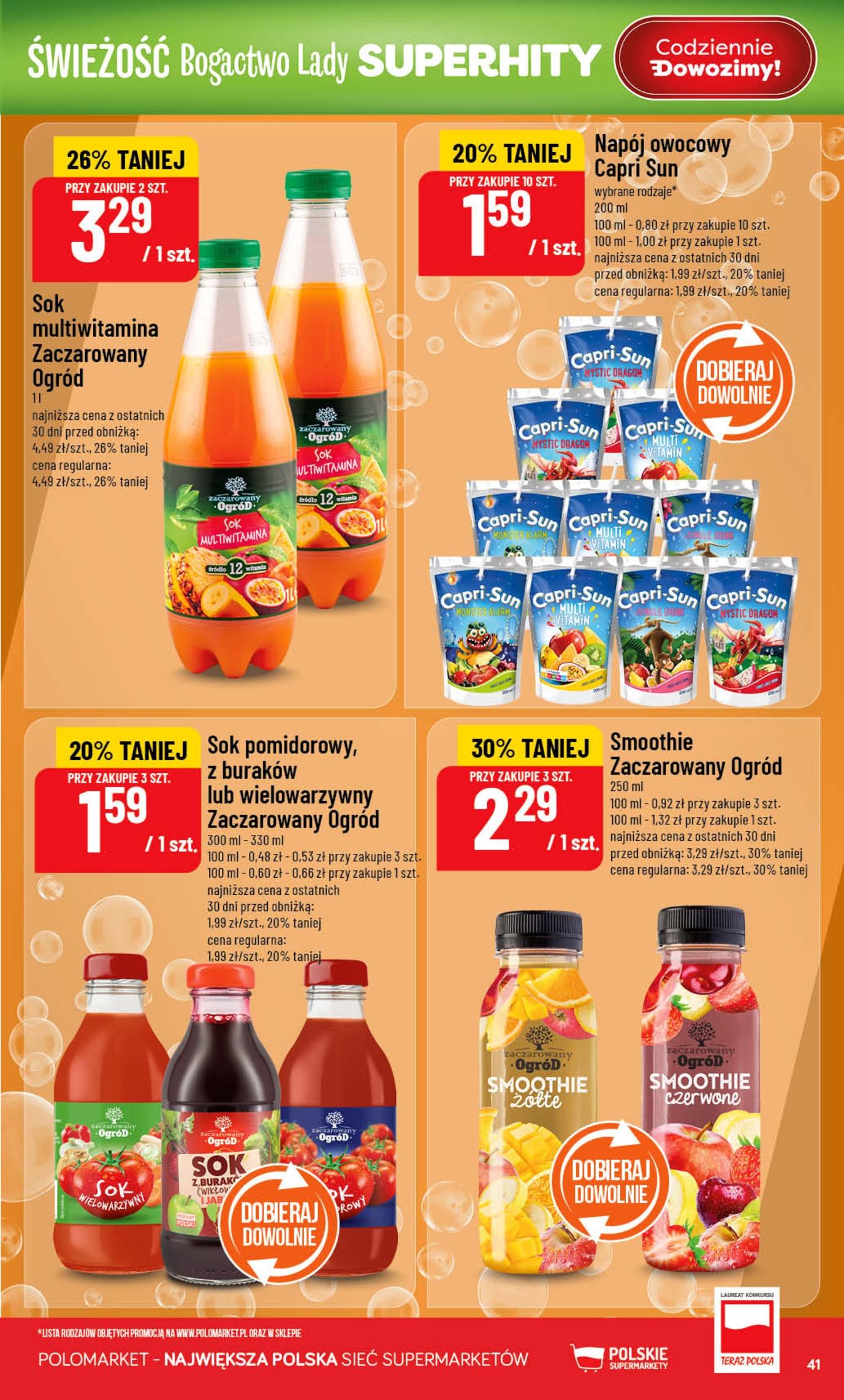 Gazetka promocyjna POLOmarket str. 41