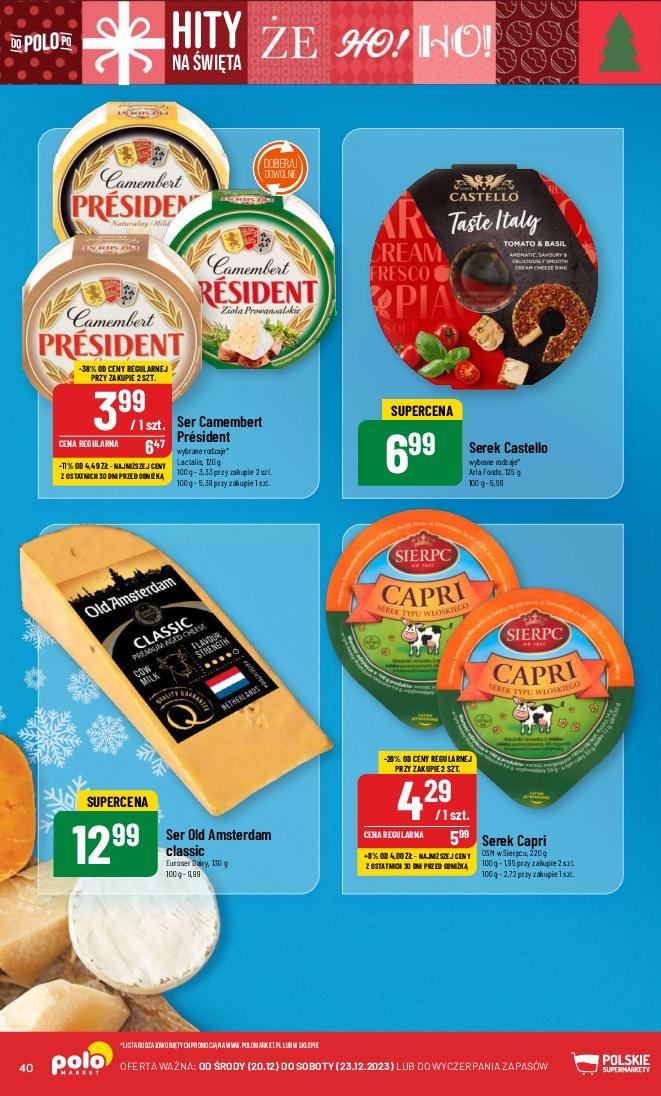 Gazetka promocyjna POLOmarket str. 40
