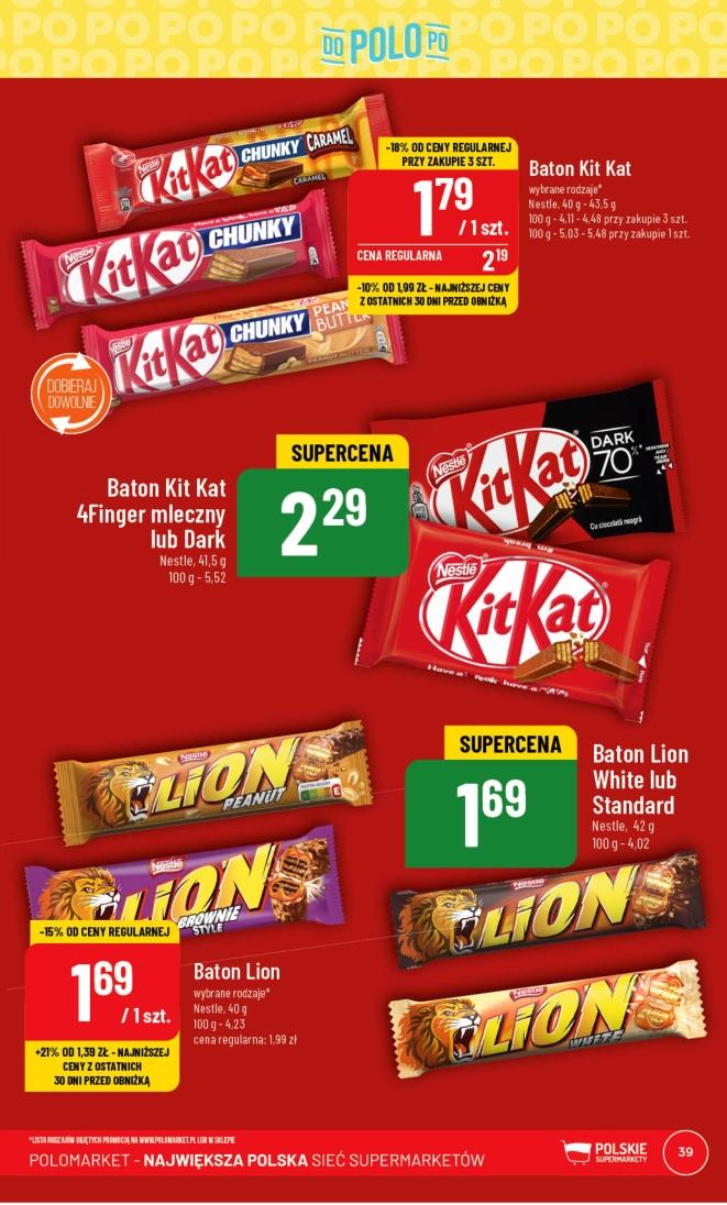 Gazetka promocyjna POLOmarket str. 39