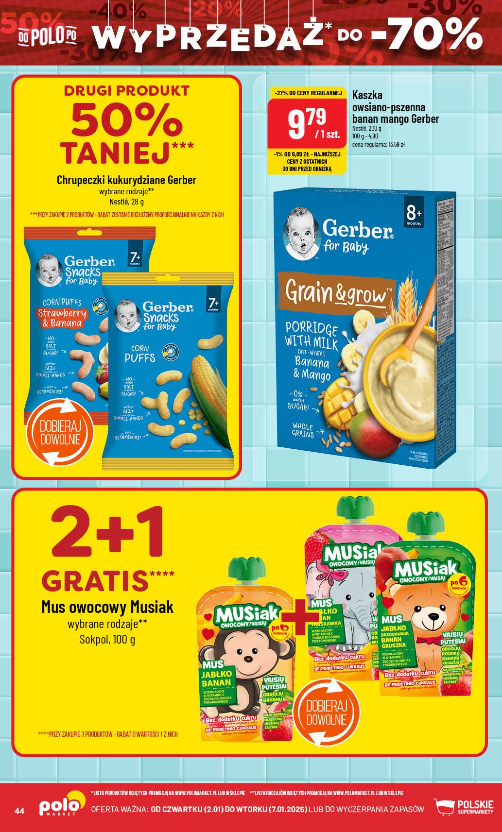 Gazetka promocyjna POLOmarket str. 44