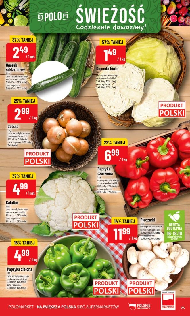 Gazetka promocyjna POLOmarket str. 23